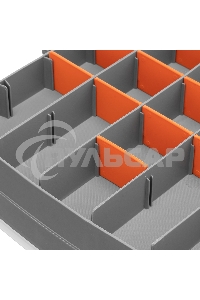 Органайзер STELS двухсторонний 325x280x85мм, пластик 90709