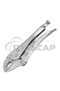 Зажим СИБРТЕХ ручной, полукруглый захват, 180 мм 18421