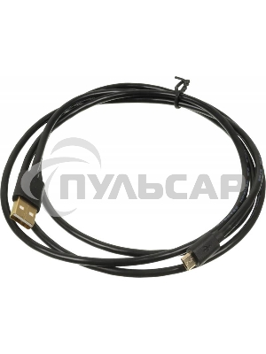 Кабель USB2.0 2A Square Connector USB A (m)/micro USB B (m) 1.5м Позолоченные контакты