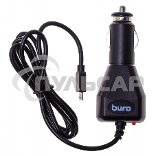 Автомобильное зарядное устройство Buro XCJ-048-EM-2A 2A универсальное кабель microUSB черный