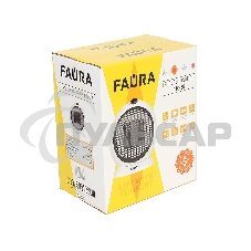 Тепловентилятор Neoclima PTC-20 FAURA черный керамический, 1500 Вт.