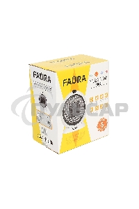 Тепловентилятор Neoclima PTC-20 FAURA черный керамический, 1500 Вт.