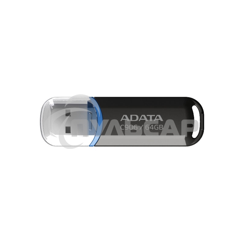 Флешка USB ADATA Classic C906 (AC906-64G-RBK), 64 Gb, USB 2.0, R/W 15/5, черный/синий