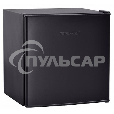 Холодильник Nordfrost NR 402 B черный матовый однокамерный 44л