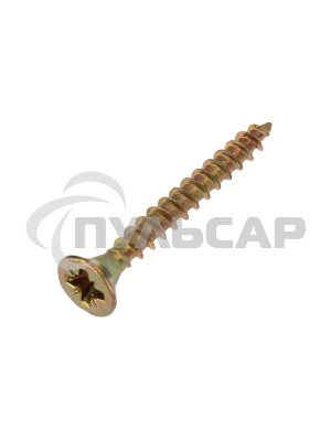 Саморез универсальный KRANZ 3х25, желтый цинк, упаковка поставщика ( 24 000 шт. )