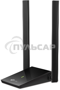 Адаптер TP-Link AC1300Mbps Dual-band High-Gain wireless USB adapter, 867Mbps at 5G and 400Mbps at 2.4G, two high gain antennas, USB 3.0, USB extension cable, support wave 2 MU-MIMO, full compatible with Windows and macOS.