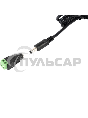 Источник питания Mollusk-VR 12/1 12В, 1А. Сетевой диапазон 110-245В провод с вилкой Mollusk-VR 12/1 power supply 12V, 1A. Mains range 110-245V wire with plug