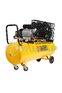 Компрессор воздушный рем. привод BCV2300/100, 2,3 кВт, 100 литров, 440 л/мин Denzel