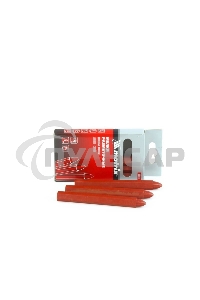 Мелки Matrix разметочные восковые красные, 120 мм, коробка 6шт