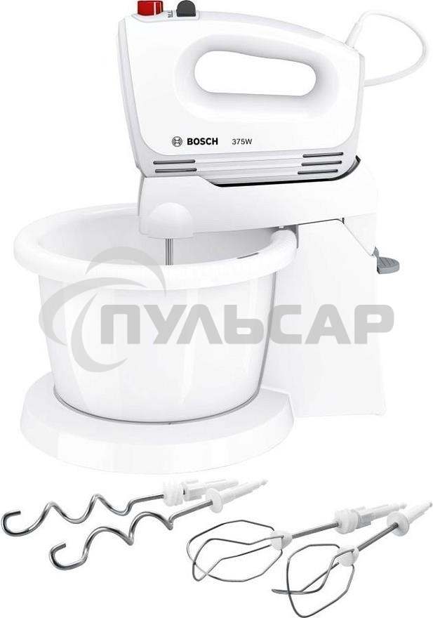 Миксер ручной Bosch MFQ2600W 375Вт, белый