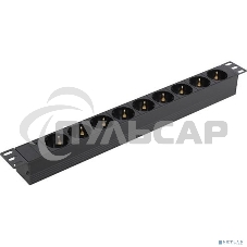 Блок розеток горизонтальный ExeGate ServerPro PDU-19H901 Al-9S-C14, 19