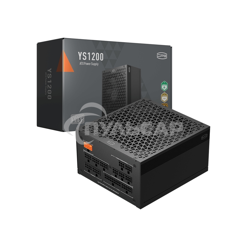 Блок питания PCCooler P5-YS1200-G1F черный 1200W 80 PLUS Gold, 135мм, модульный, черный