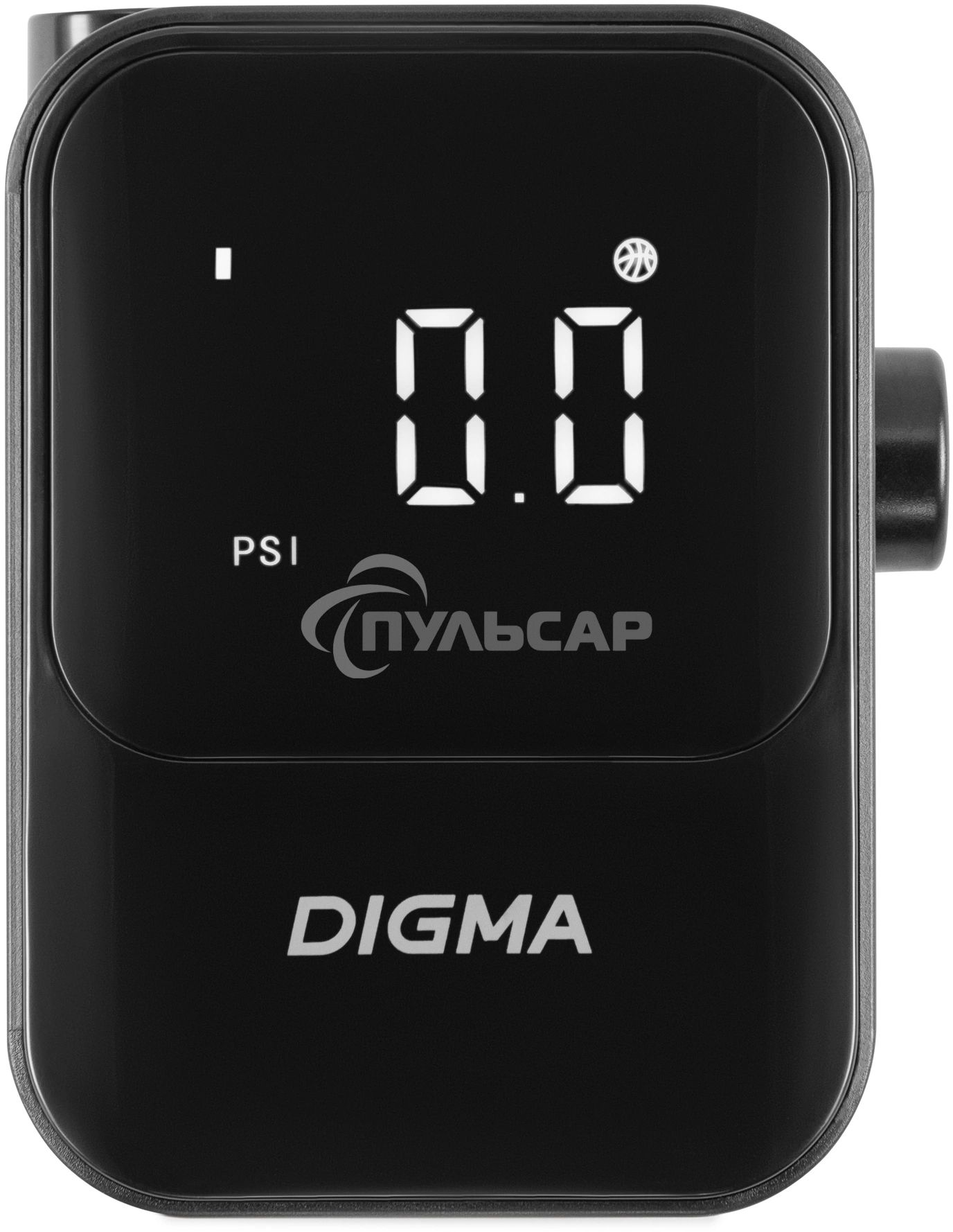 Автомобильный компрессор Digma QBK-120B черный, шланг 0.2м