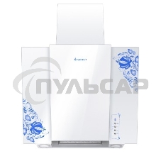 Вытяжка наклонная Gefest ВО 3603 К18 белый, 60 см, 550 куб. м/ч, 65 дБ