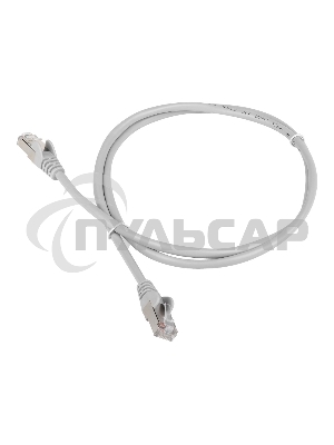 Патч-корд Lanmaster FTP TWT-45-45-1.0/S6-GY вилка RJ-45-вилка RJ-45 кат.6 1м серый ПВХ (уп.:1шт)