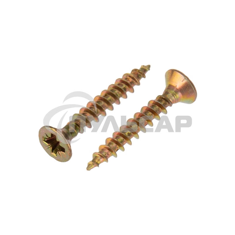 Саморез универсальный KRANZ 3х20, желтый цинк, упаковка поставщика ( 32 000 шт. )