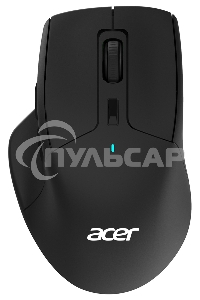 Мышь беспроводная Acer OMR150 черный, 1600 dpi, радиоканал, USB, кнопки - 6