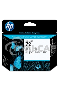 Печатающая головка HP №72 C9380A фото черный/серый печатающая головка для HP DJ T1100/T610