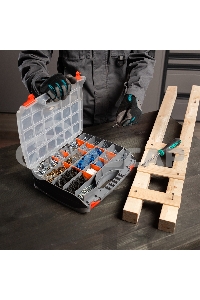 Органайзер STELS двухсторонний 325x280x85мм, пластик 90709