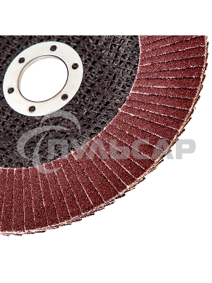 Круг лепестковый торцевой КЛТ-1, зернистость Р80(16Н), 150 х 22,2 мм, (БАЗ) Россия