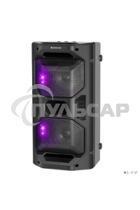Портативная акустика Defender Rage 50 Вт Light/BT/FM/USB/LED/TWS черный