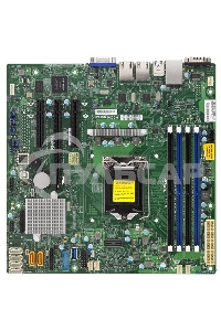 Материнская плата SuperMicro MBD-X11SSL-F-B Soc-1151 iC232 mATX 4xDDR4 6xSATA3 SATA RAID i210AT 2хGgbEth bulk