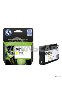 Картридж струйный HP 951XL CN048AE желтый для HP OJ Pro 8100/8600 (1500стр.)