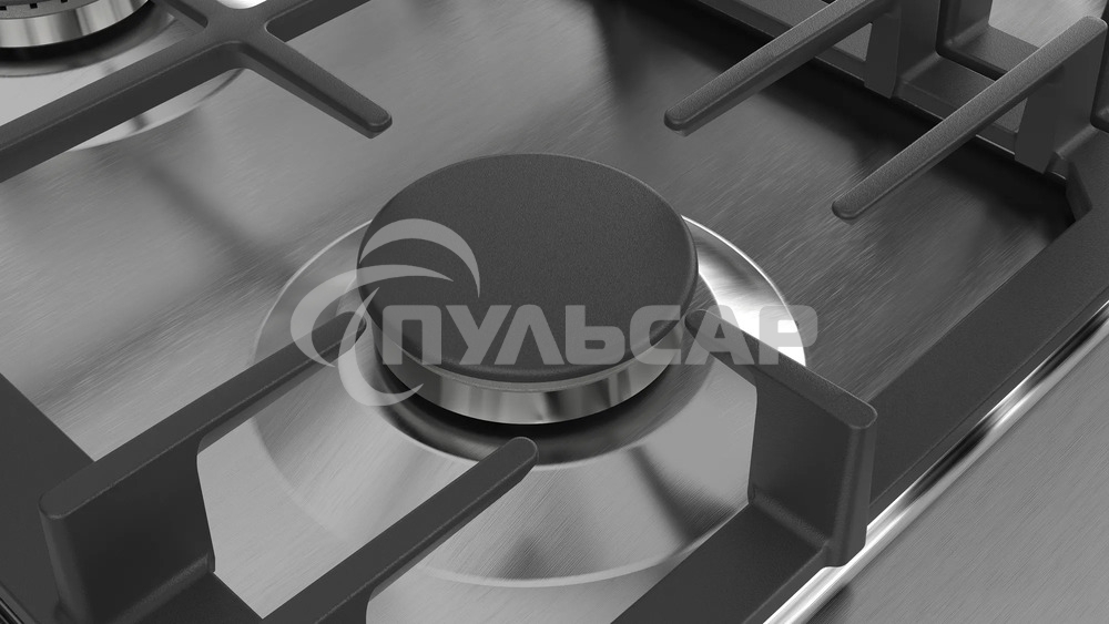 Газовая варочная панель Bosch PCR9A5B90M нержавеющая сталь