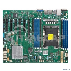 Материнская плата серверная Supermicro MBD-X11SPL-F-B, LGA 3647, Intel C621, 8xDDR4, 8xSATA, 1xM.2, 2xPCI-E 3.0 x8, 1xPCI-E 3.0 x4, 2xRJ45 1GbE, 8xUSB 2.0, 2xUSB 3.0, 1xVGA, ATX