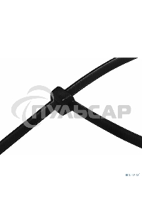 Хомут-стяжка кабельная нейлоновая Rexant 80 x2,5 мм, черная, упаковка 100 шт.