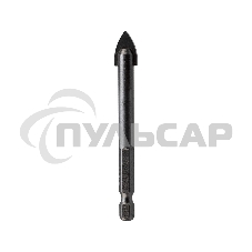 Сверло по стеклу и керамике 12 мм шестигранный хвостовик Kranz