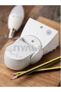 Датчик движения микроволновый MW-704 1200Вт 180гр. до 15м IP65 бел. PROxima EKF dd-mw-704