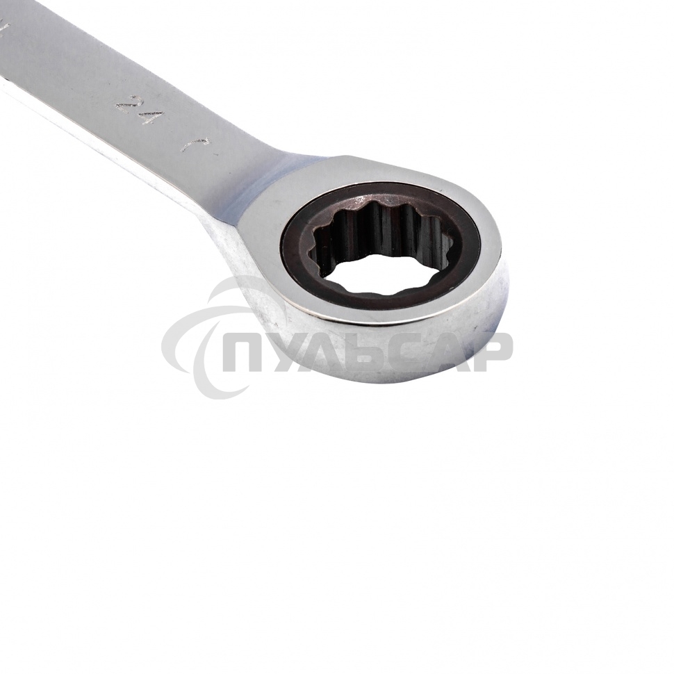 Ключ комбинированный трещоточный Matrix, 24 мм, CrV зеркальный хром