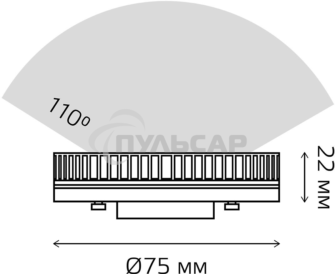 Лампа светодиодная Gauss LED Elementary GX53 11W 830lm 4100K 1/10/100 0