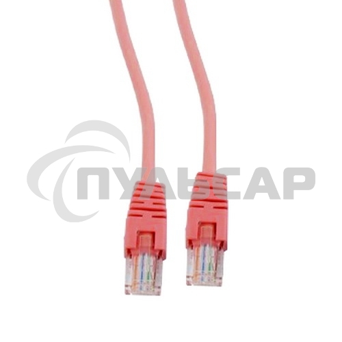 Патч-корд UTP Cablexpert кат.5e, 2м, литой, многожильный (красный)