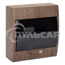 Щит ЩРН-П-8 IP41 темное дерево PROxima EKF pb40-n-8-dark