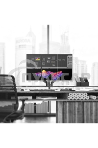 Кронштейн (держатель) ONKRON G280 для трех мониторов 13