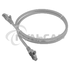 Патч-корд LANMASTER LSZH FTP кат.6, 1.5 м, серый