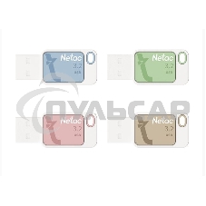 Флешка USB Netac UA31 64 Gb <NT03UA31N-064G-32BL>, USB 3.2