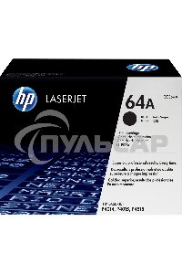 Картридж лазерный HP CC364A черный LJ P4014/4015/4515 (10000стр.)