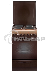 Плита электрическая Gefest 5140-02 0038 коричневый, конфорок 4 электрических, духовка 55 л, 50 см x 85 см x 58.5 см