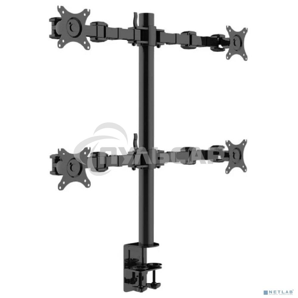 Кронштейн ONKRON D421E для четырех мониторов 13