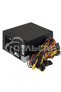 Блок питания ExeGate 800NPX, 800W, (ATX, SC, 12cm fan, 24pin, 2x(4+4)pin, 2xPCI-E, 5xSATA, 3xIDE, черный, кабель 220V 1,8м с защитой от выдергивания)