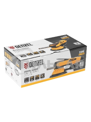 Машина шлифовальная орбитальная бесщет OS-150-BL, 350 Вт, 4000-10000 об/мин Denzel