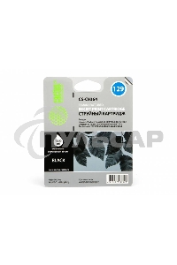 Картридж струйный Cactus CS-C9364 №129 черный (15 мл.) для HP PS 8053/8753/5943/2573/DJ 5900series