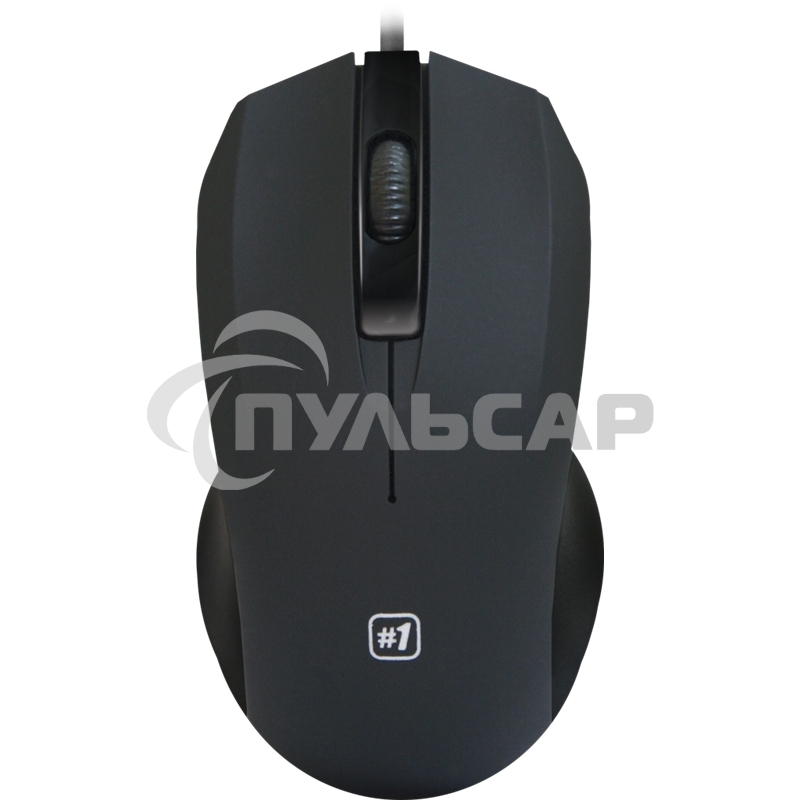 Мышь проводная Defender MM-310 черный, 1000 dpi, USB, кнопки - 3