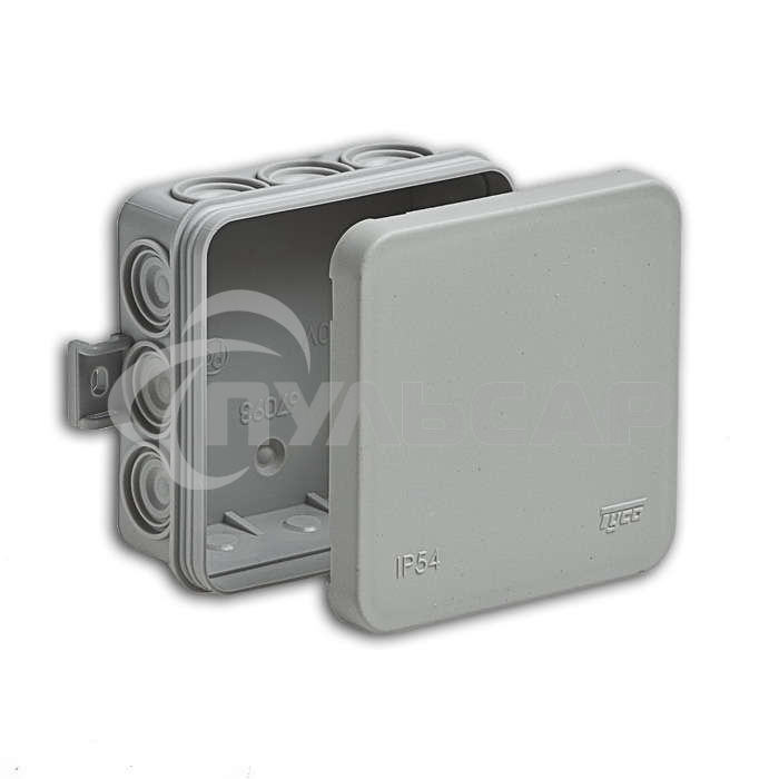 Коробка распр. ОП 85х85х35 IP54 Рувинил 67093