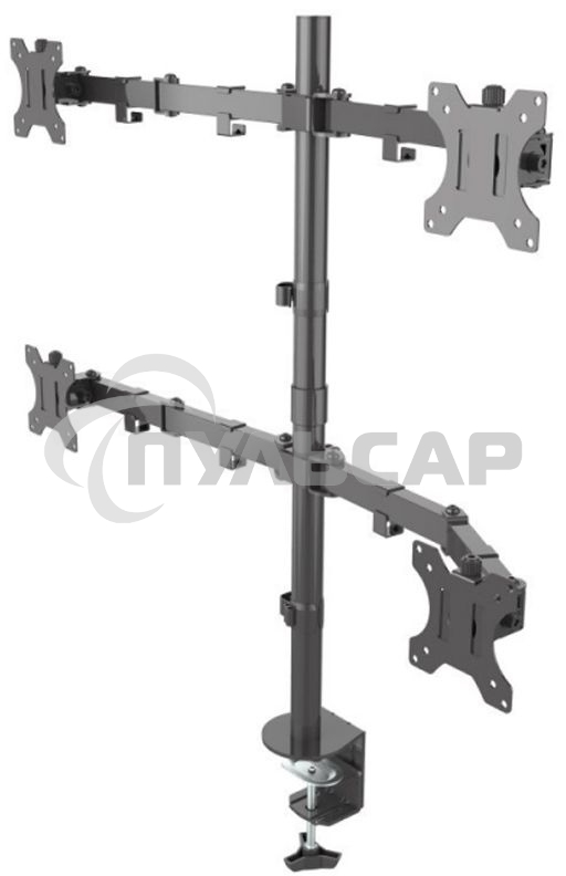 Кронштейн ONKRON D421E для четырех мониторов 13