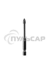 Сверло по стеклу и керамике 4 мм шестигранный хвостовик Kranz