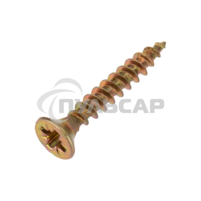 Саморез универсальный KRANZ 3х20, желтый цинк, упаковка поставщика ( 32 000 шт. )